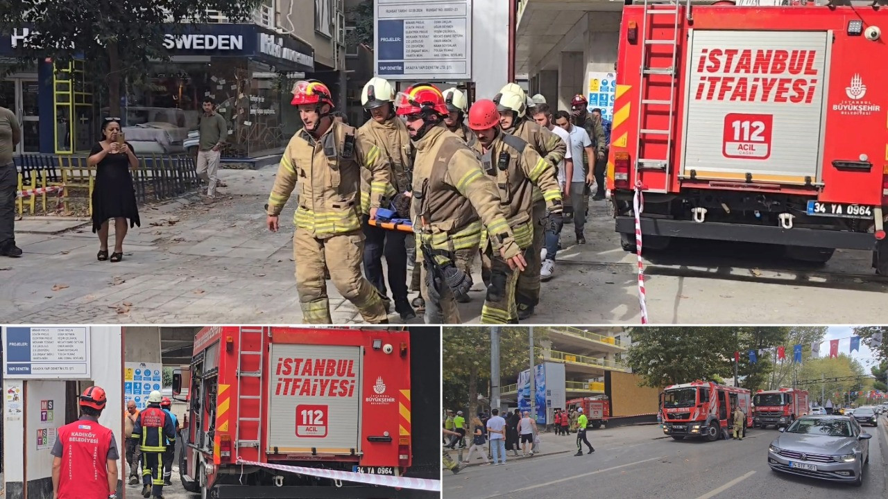 Kadıköy’de inşaat alanında toprak kayması: 2 yaralı