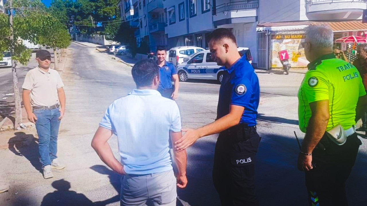 Yalanı ortaya çıkınca gözaltına alındı