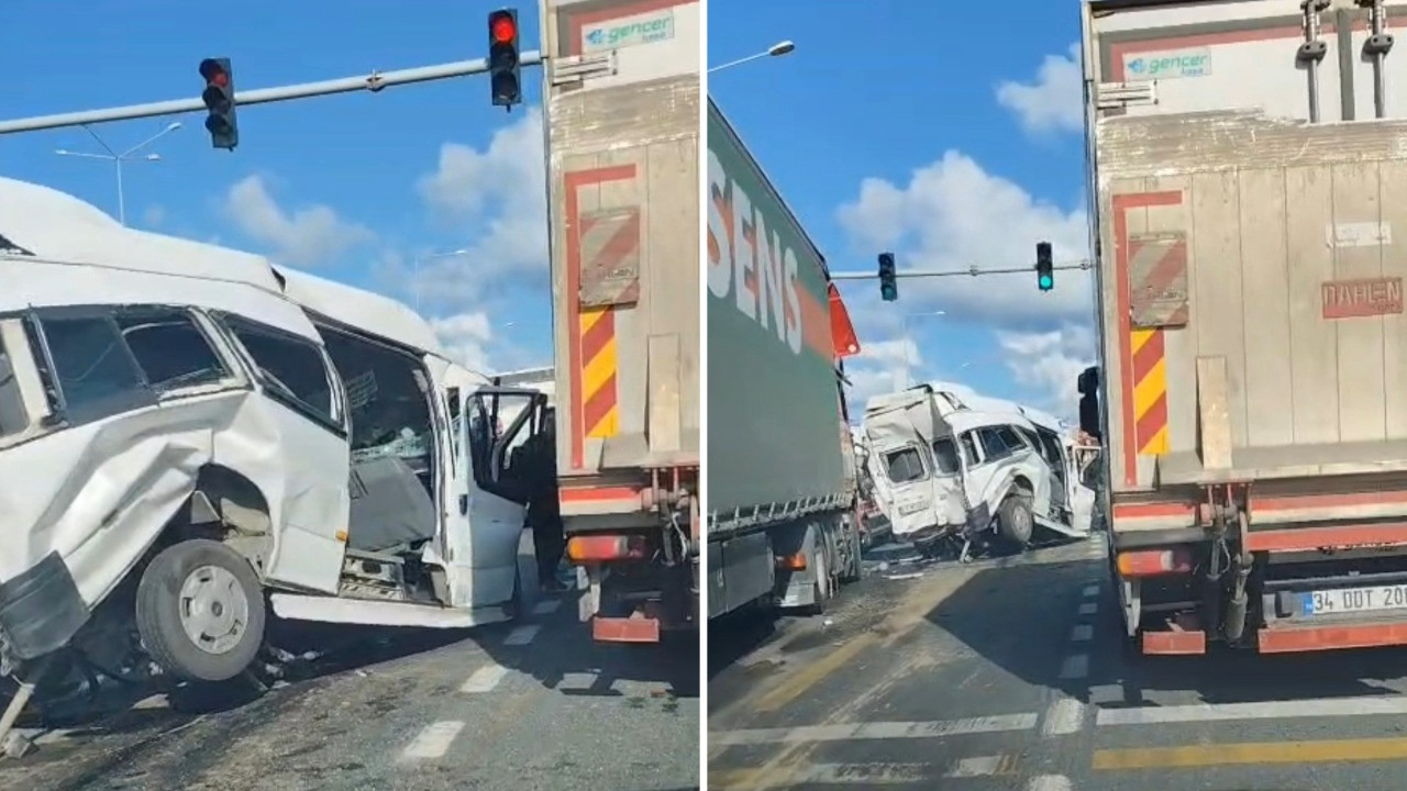 Trabzon'da trafik kazası: 15 yaralı