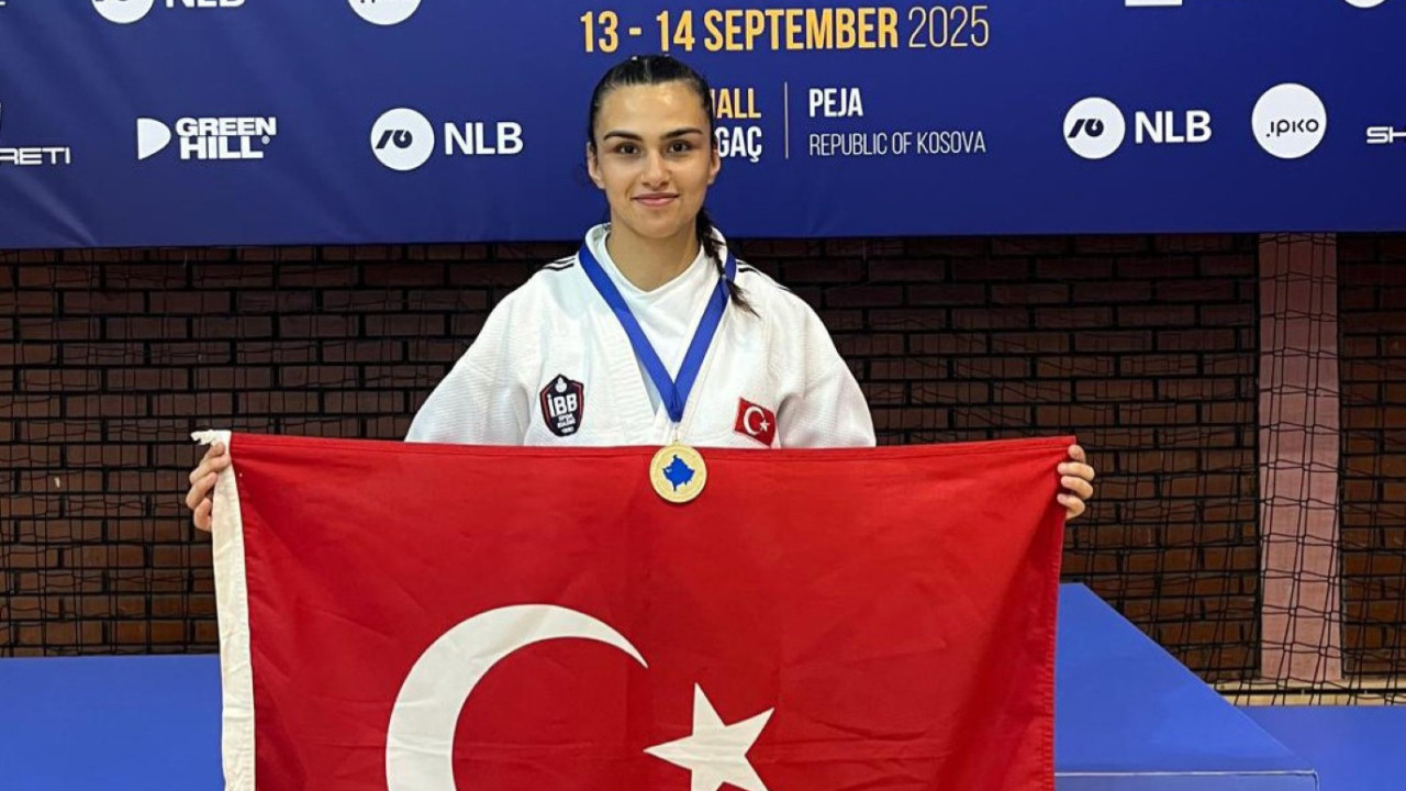 Rizeli Rümeysa, judoda balkan şampiyonu