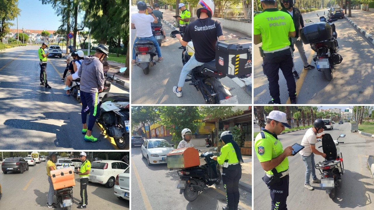 İki günde 826 sürücüye 2 milyon lira ceza