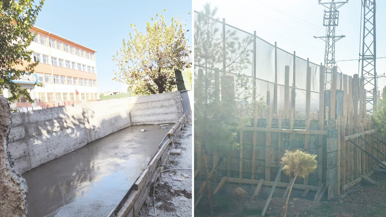 3 okulun bahçesine yüksek gerilim getirdiler