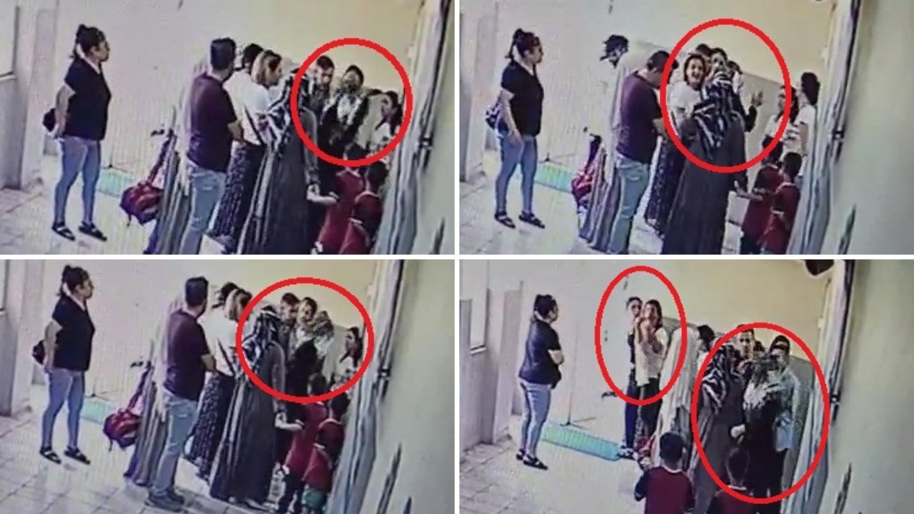 Okula gelen veli, kadın öğretmene tokat attı