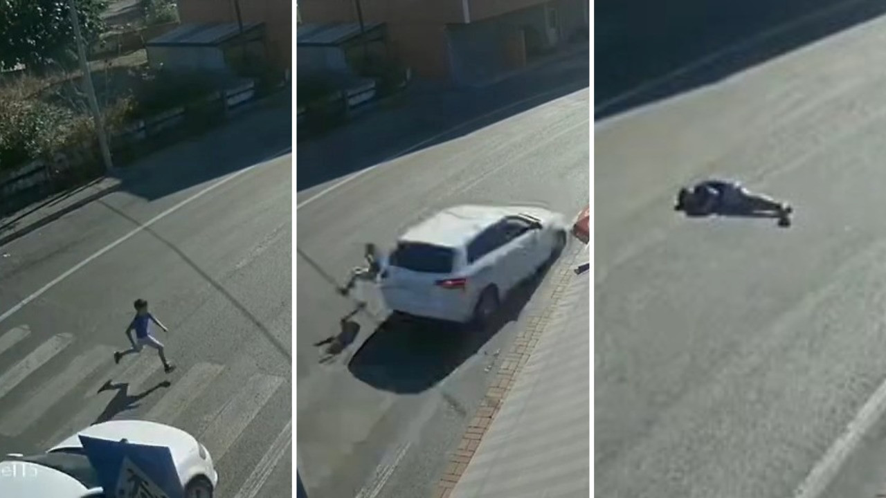 Yaya geçidinde feci kaza: 9 yaşındaki Ahmet'e otomobil çarptı