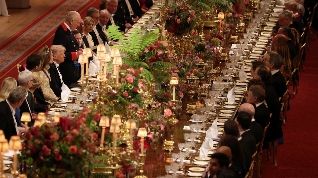 Kral Charles, Trump'a ziyafet çektirmiş