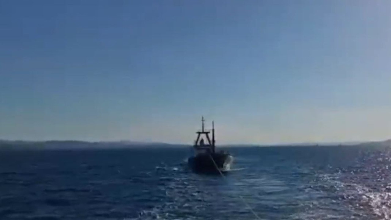 Çanakkale Boğazı'nda gemi arızası