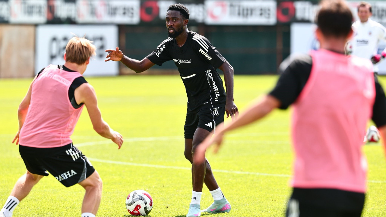 Beşiktaş'ta Wilfred Ndidi sevinci