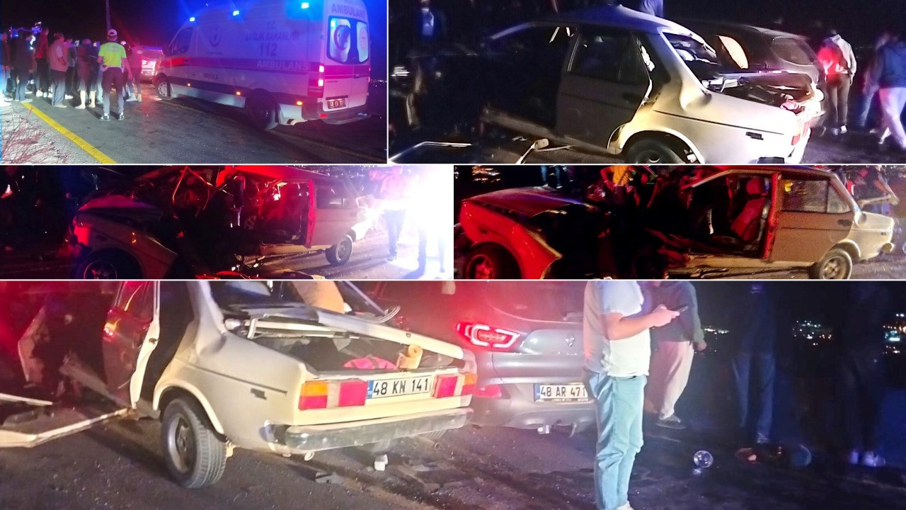 Menteşe'de korkunç kaza: 2'si ağır 4 yaralı