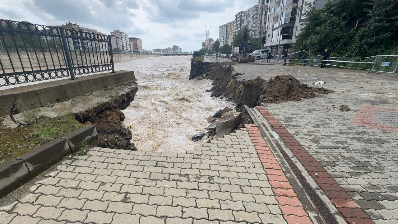 Giresun'da sağanak: Mahsur kalanlar kurtarıldı