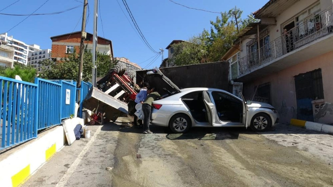 Bir anda ortalığı savaş alanına çevirdi