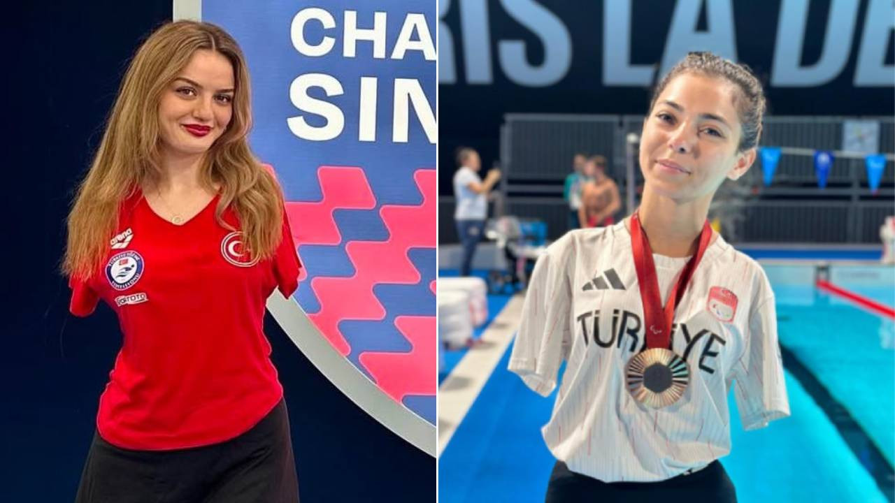 Milli para yüzücü Sevilay'dan gümüş, Sümeyye'den bronz geldi