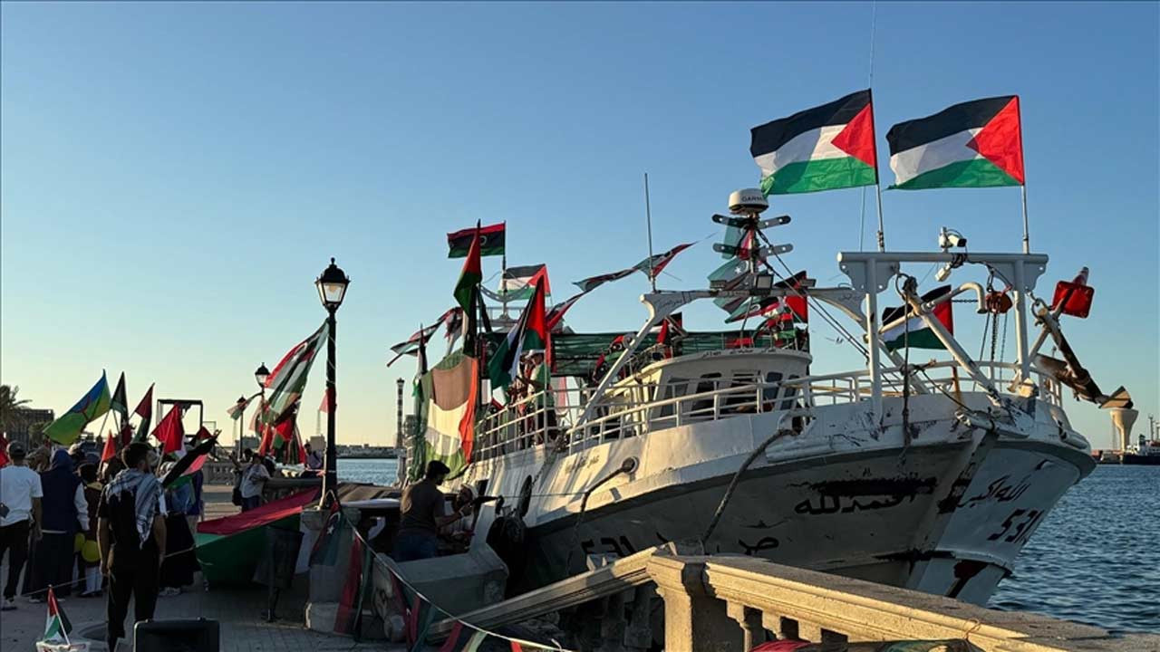 Ömer Muhtar gemisi Gazze’ye doğru yola çıktı