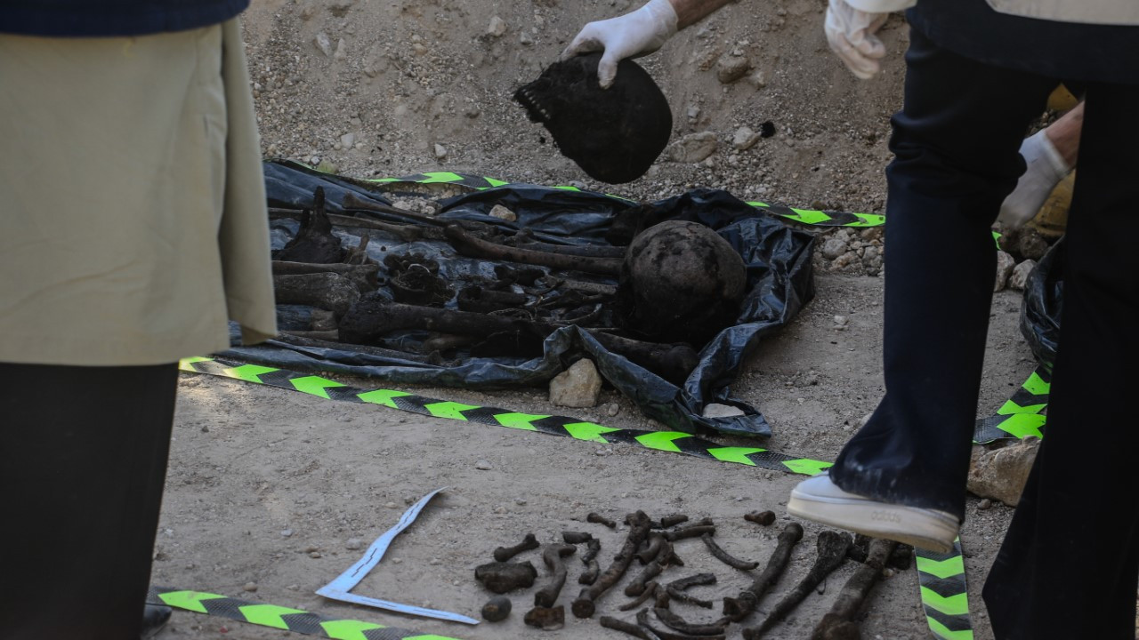 Şam’da toplu mezar bulundu