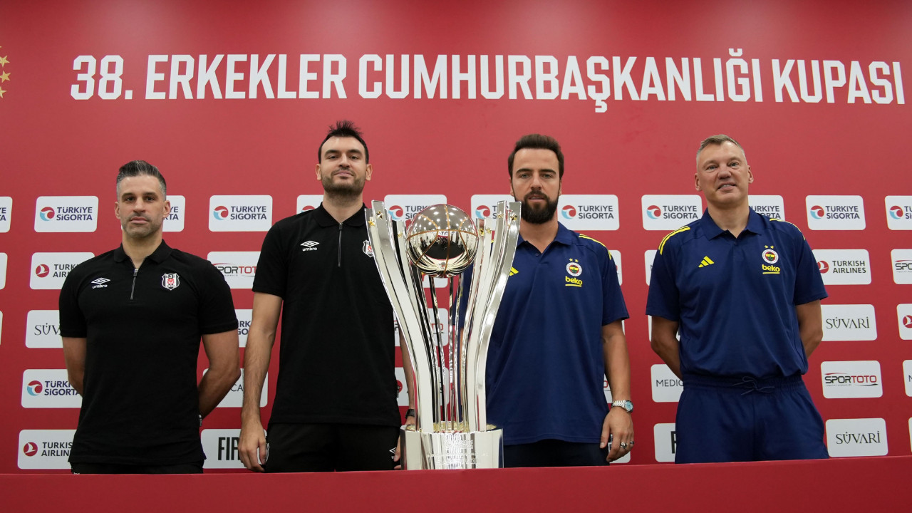 Fenerbahçe ve Beşiktaş, basketbolun "Süper Kupası" için parkeye çıkıyor