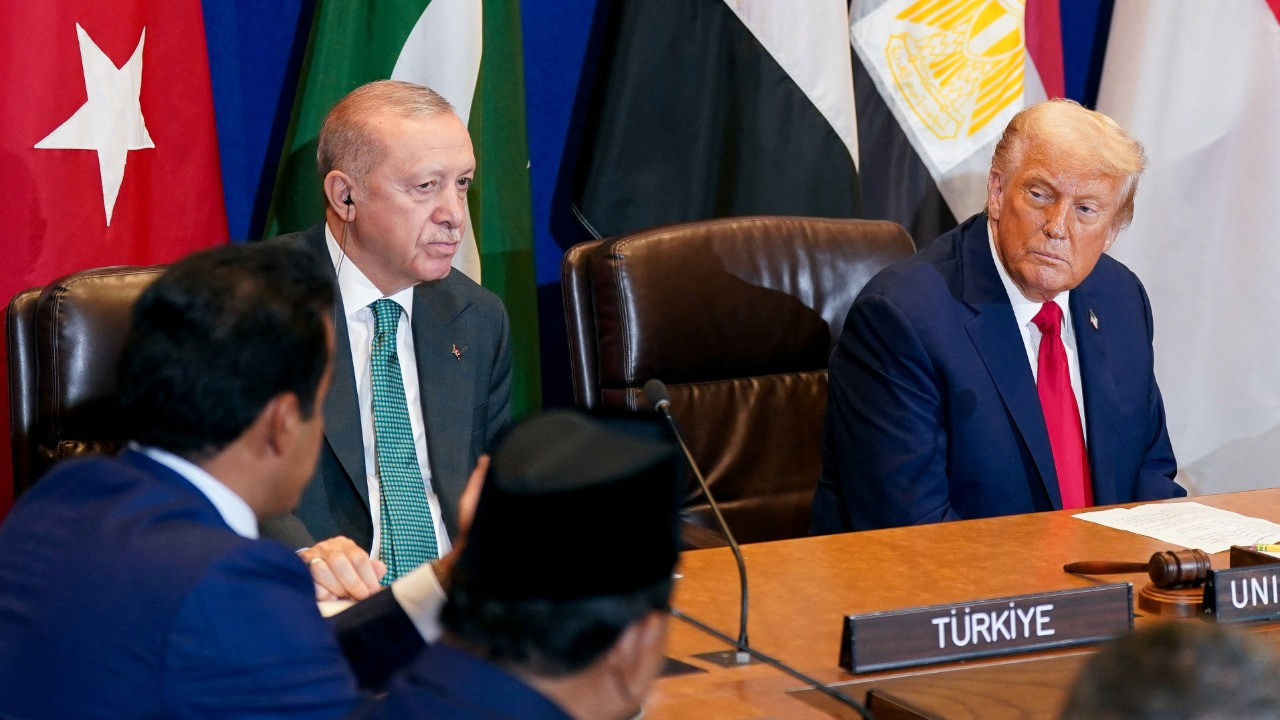 Gazze zirvesinde Erdoğan ile Trump yan yana