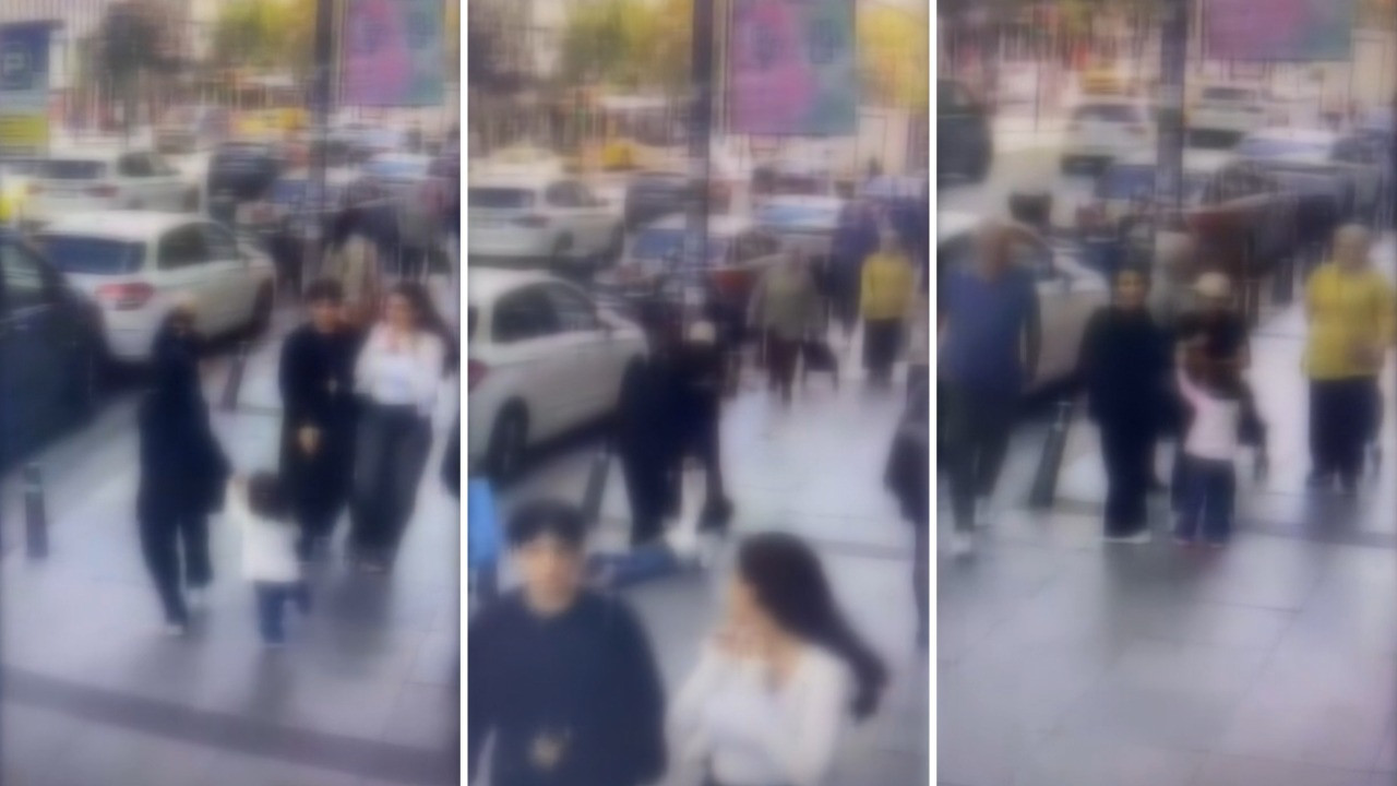 İstanbul'un göbeğinde kapkaç: Biri elini tuttu, diğeri çantayı alıp kaçtı