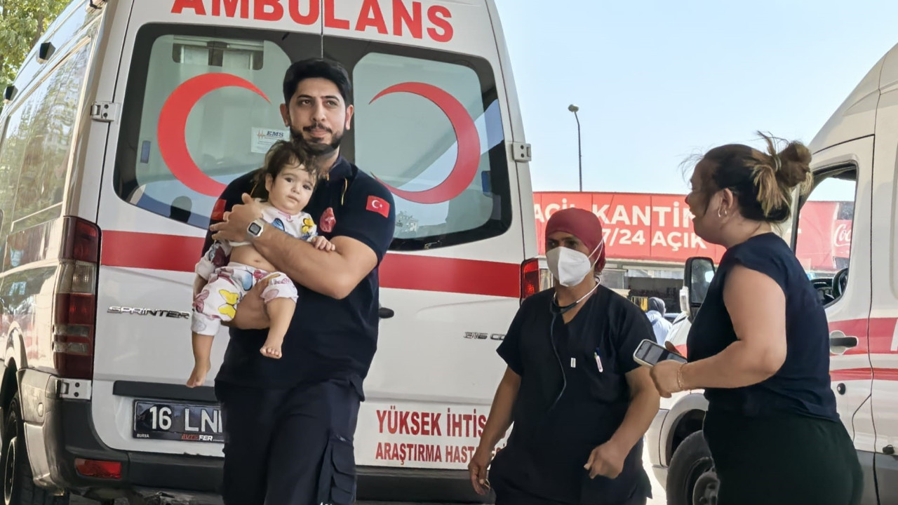 Maraş otu yutan 1 yaşındaki Elisa hastanelik oldu