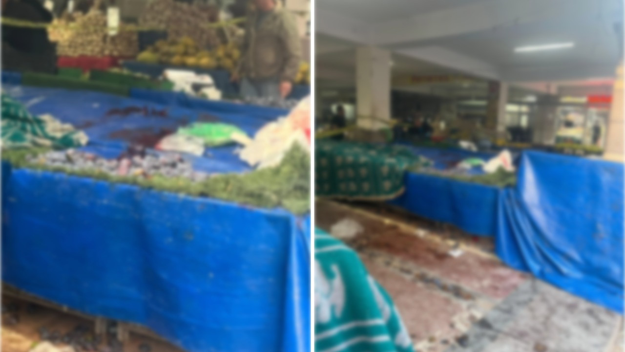 Pazarcı pompalı tüfekle saldırdı