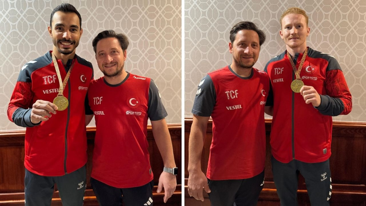 Ferhat Arıcan ve Mehmet Ayberk Koşak altını kaptı