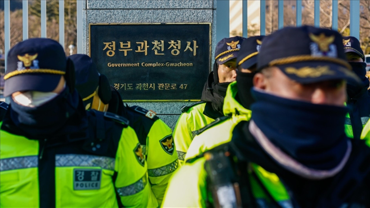 Güney Kore'de yangın hayatı felç etti