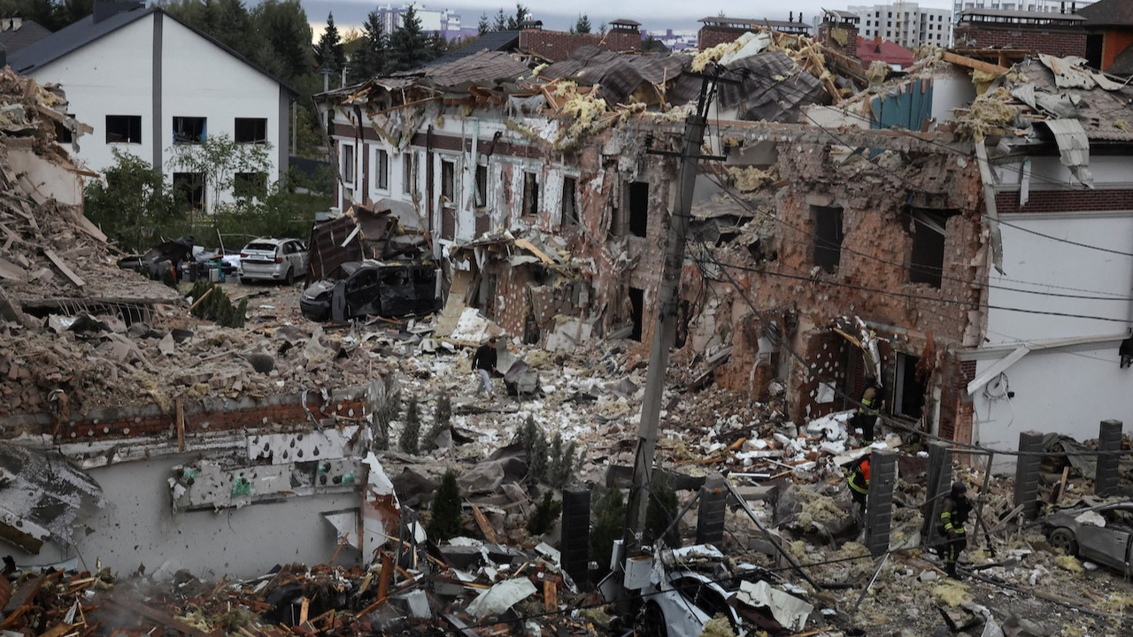 Rusya, Kiev'e en büyük saldırıyı gerçekleştirdi