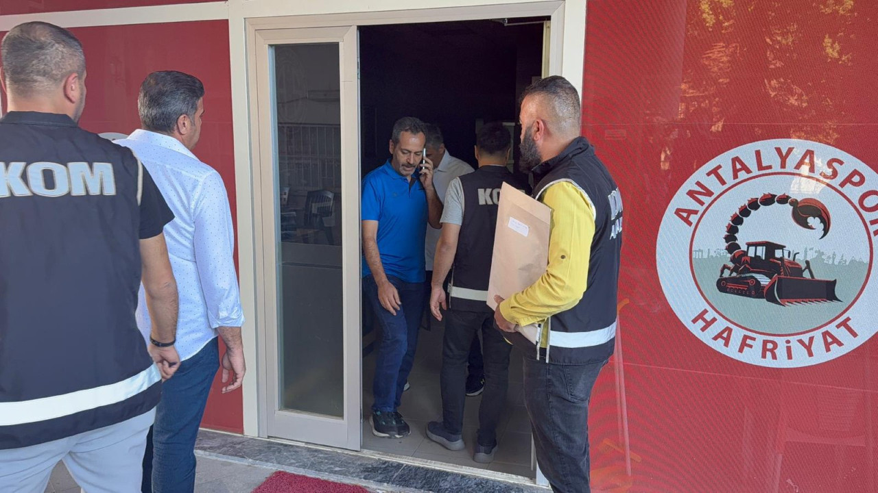 Hafriyat yolsuzluğu iddiası: 6 tutuklama