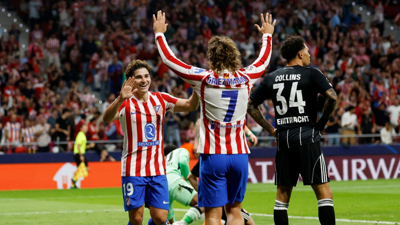 Galatasaray'a 5 atan Frankfurt, İspanya'da dağıldı