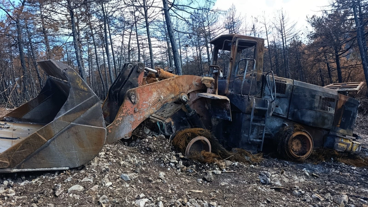 10 işçinin şehit olduğu yangında son iş makinesi kaldırıldı