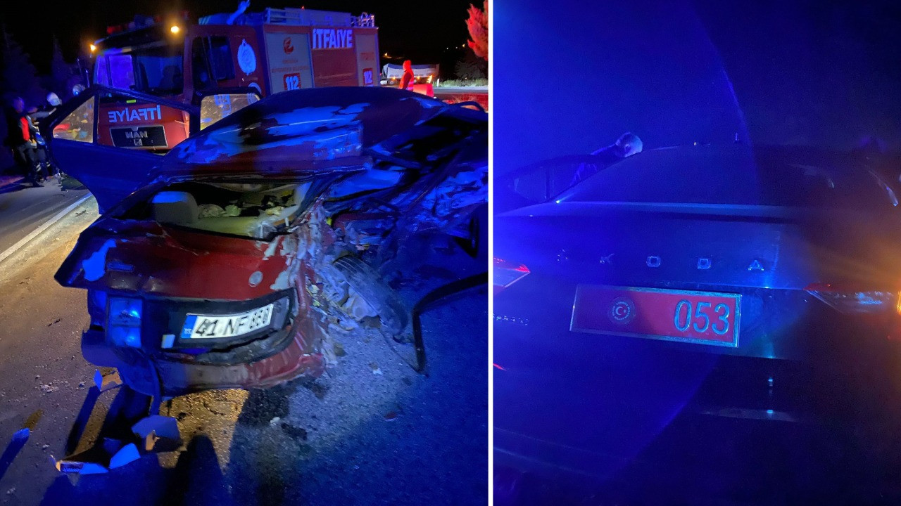 AKP’li vekilin aracı kazaya karıştı: 1 ölü, 4 yaralı