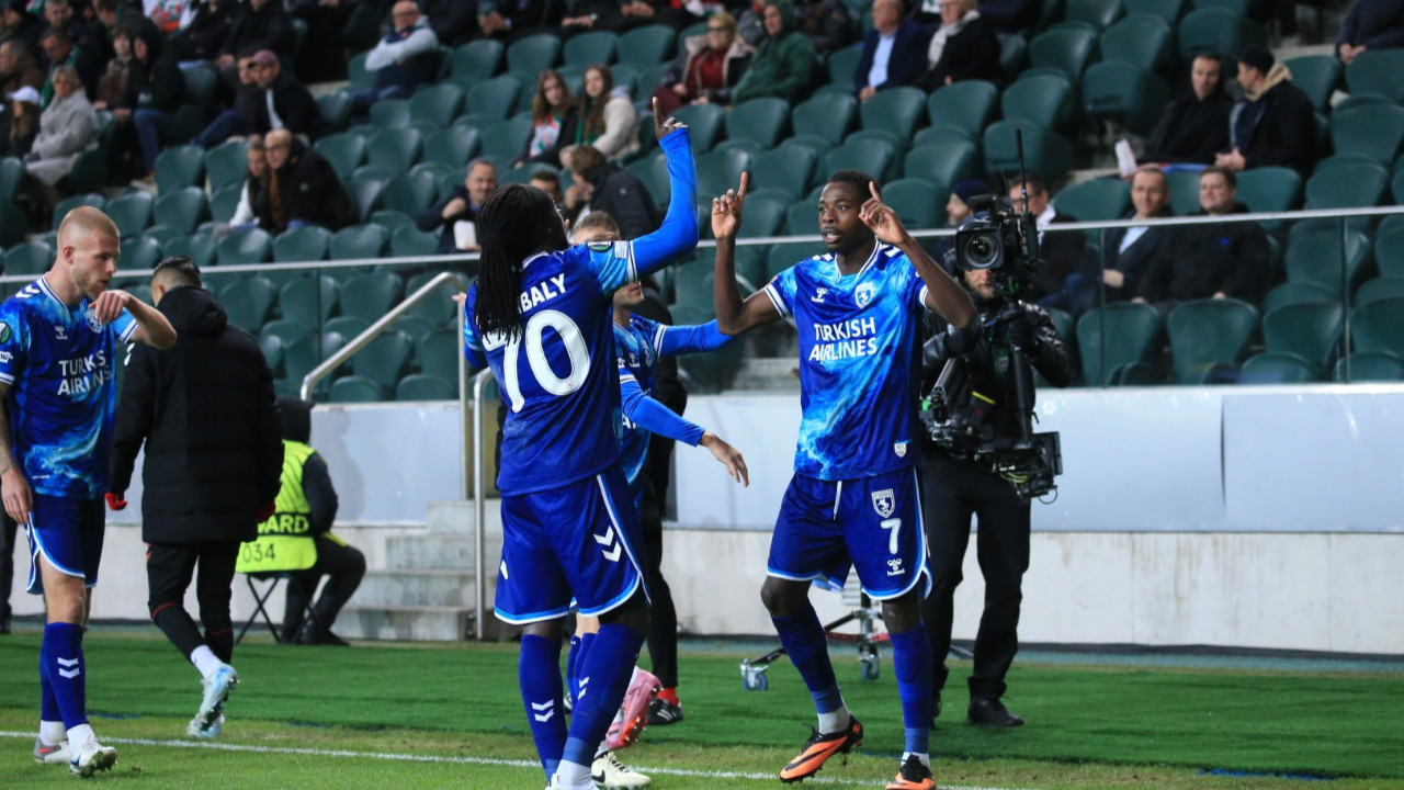 Samsunspor, Polonya'da tarih yazdı: Müthiş başlangıç