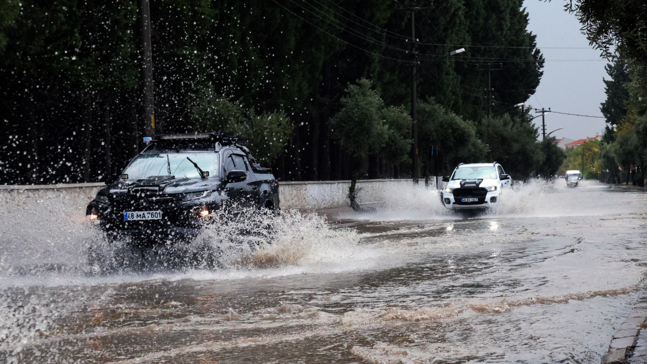Fethiye’de rekor yağış
