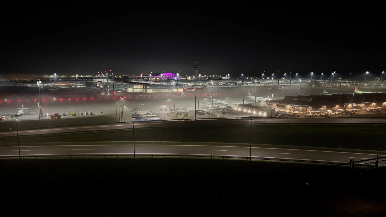 Havalimanında İHA paniği: Uçuşlar durdu