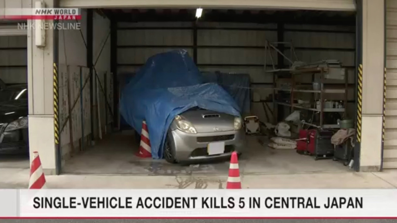 Korkunç kaza: 5 ölü, 1 yaralı