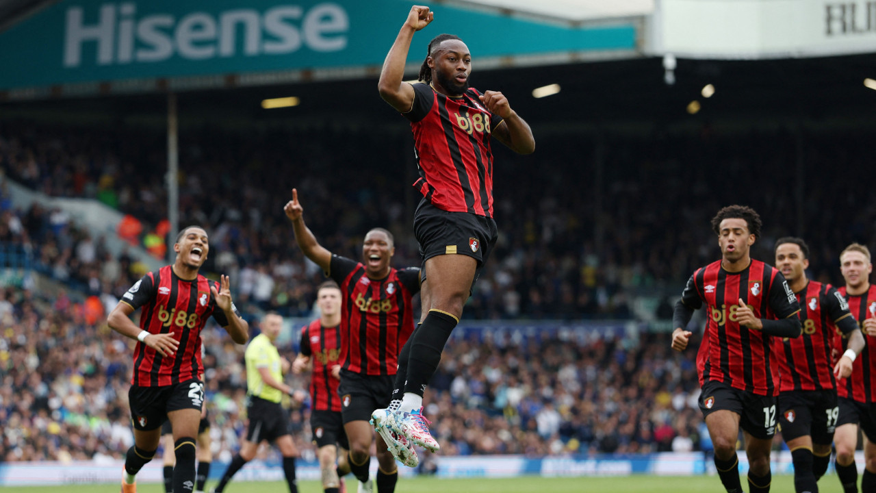 Antoine Semenyo şov yaptı, Bournemouth ikinci sıraya yükseldi
