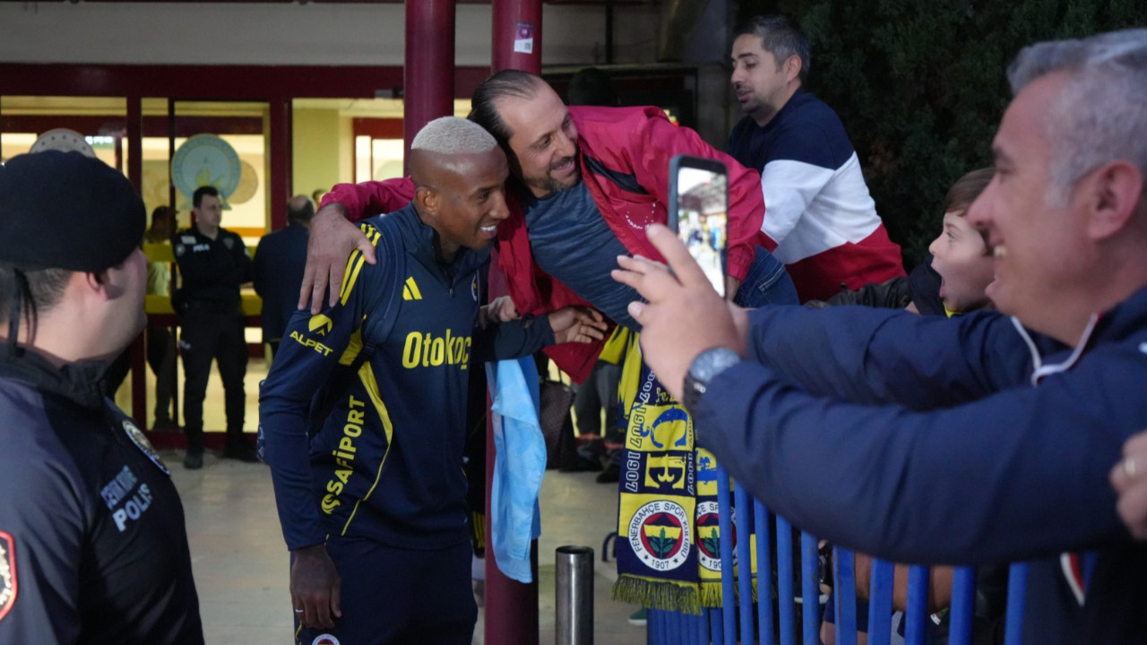 Fenerbahçe, Samsun'da coşkuyla karşılandı