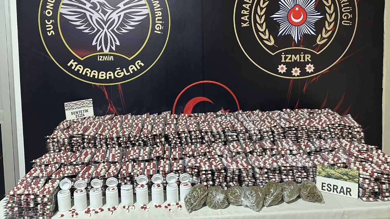 İzmir’de uyuşturucu operasyonu
