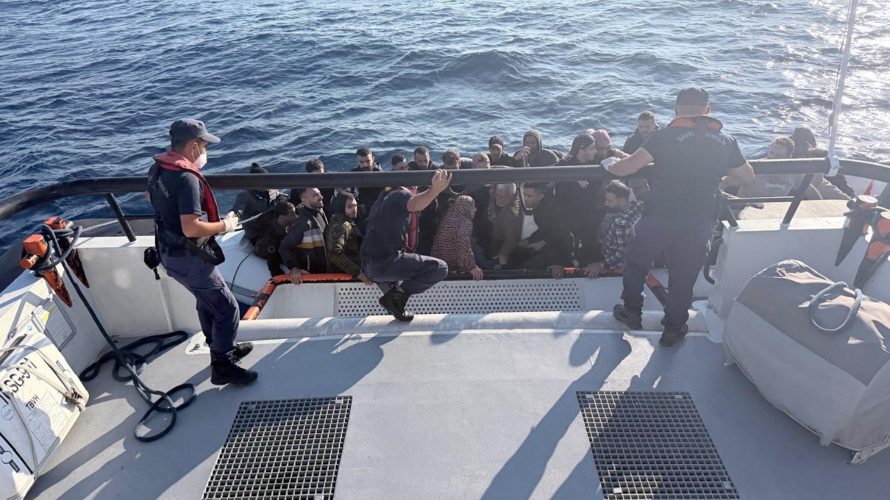 Muğla'da 35 düzensiz göçmen yakalandı