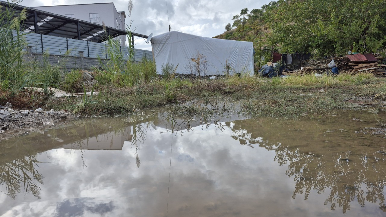 Muğla'da çadırı su basan aileler otele yerleştirildi