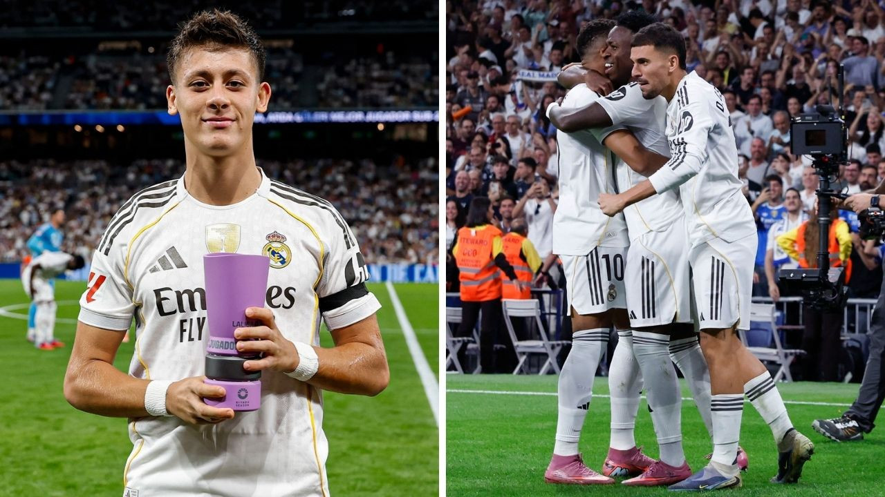 Arda Güler ödülünü aldı, Real rahat kazandı