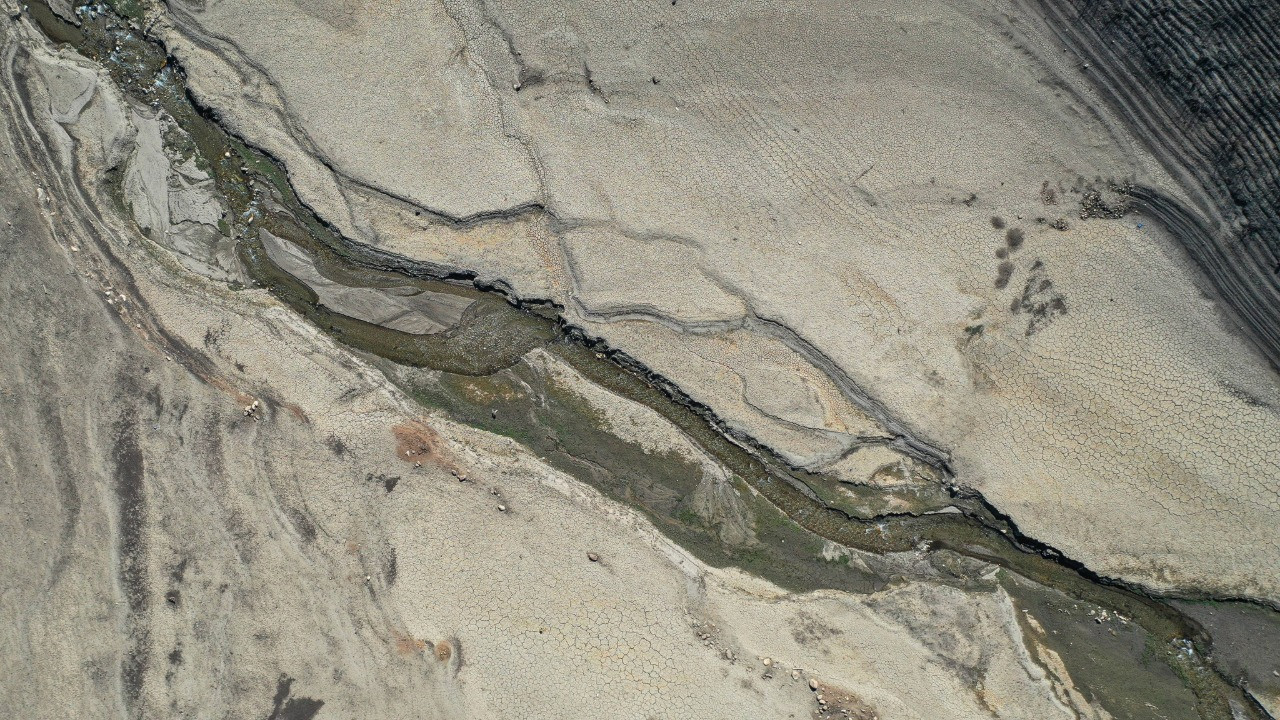 Barajdaki doluluk oranı yüzde 1'in de altına düştü