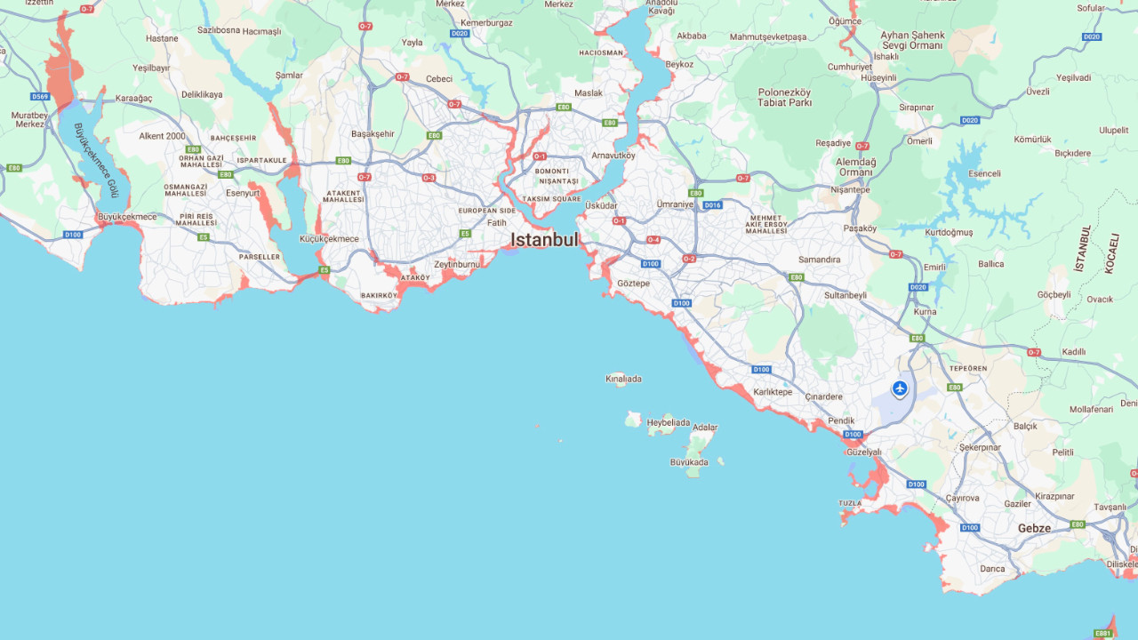 Endişe yaratan küresel iklim haritası: Türkiye'de bu bölgeler sular altında kalacak