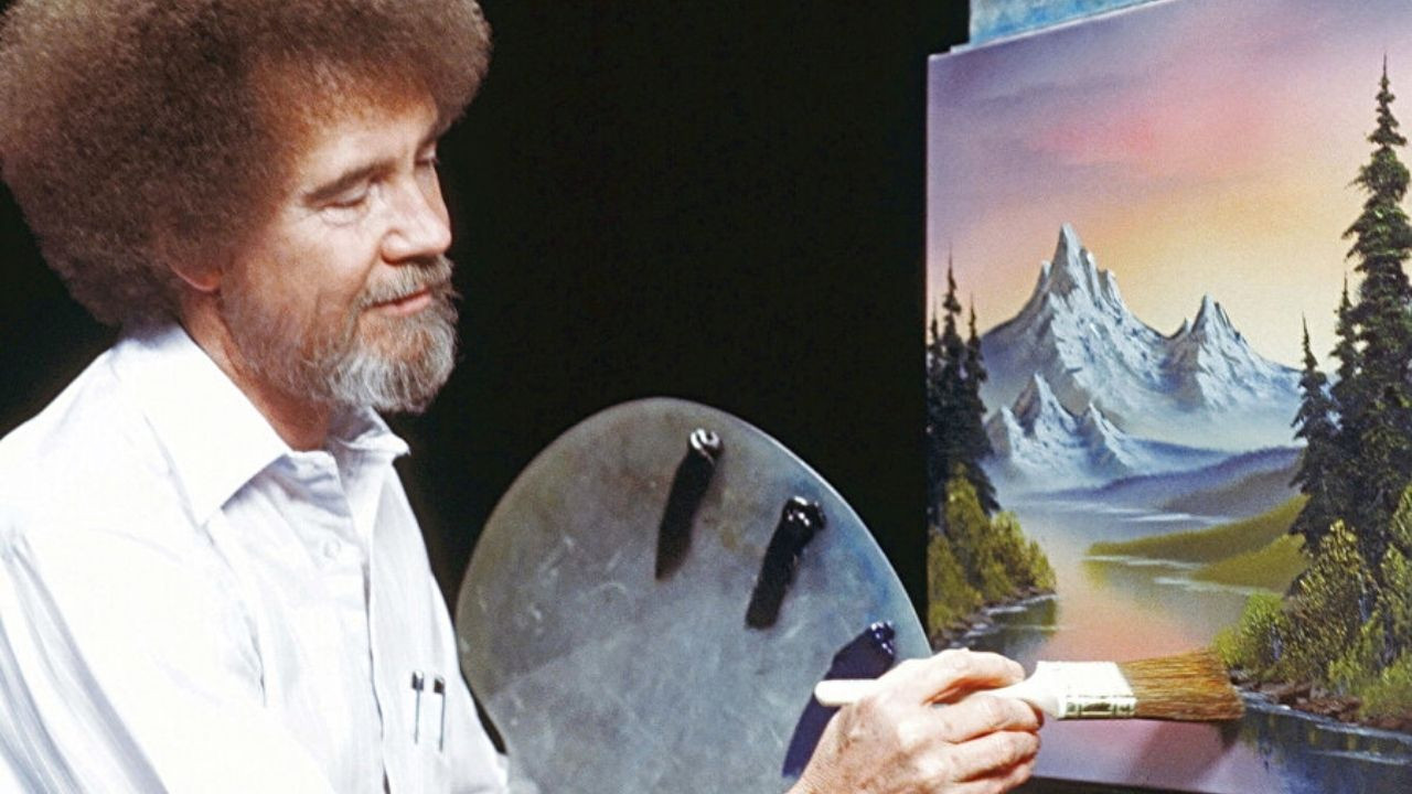 Fonları kesildi, hayat öpücüğü Bob Ross'un tablolarından geldi