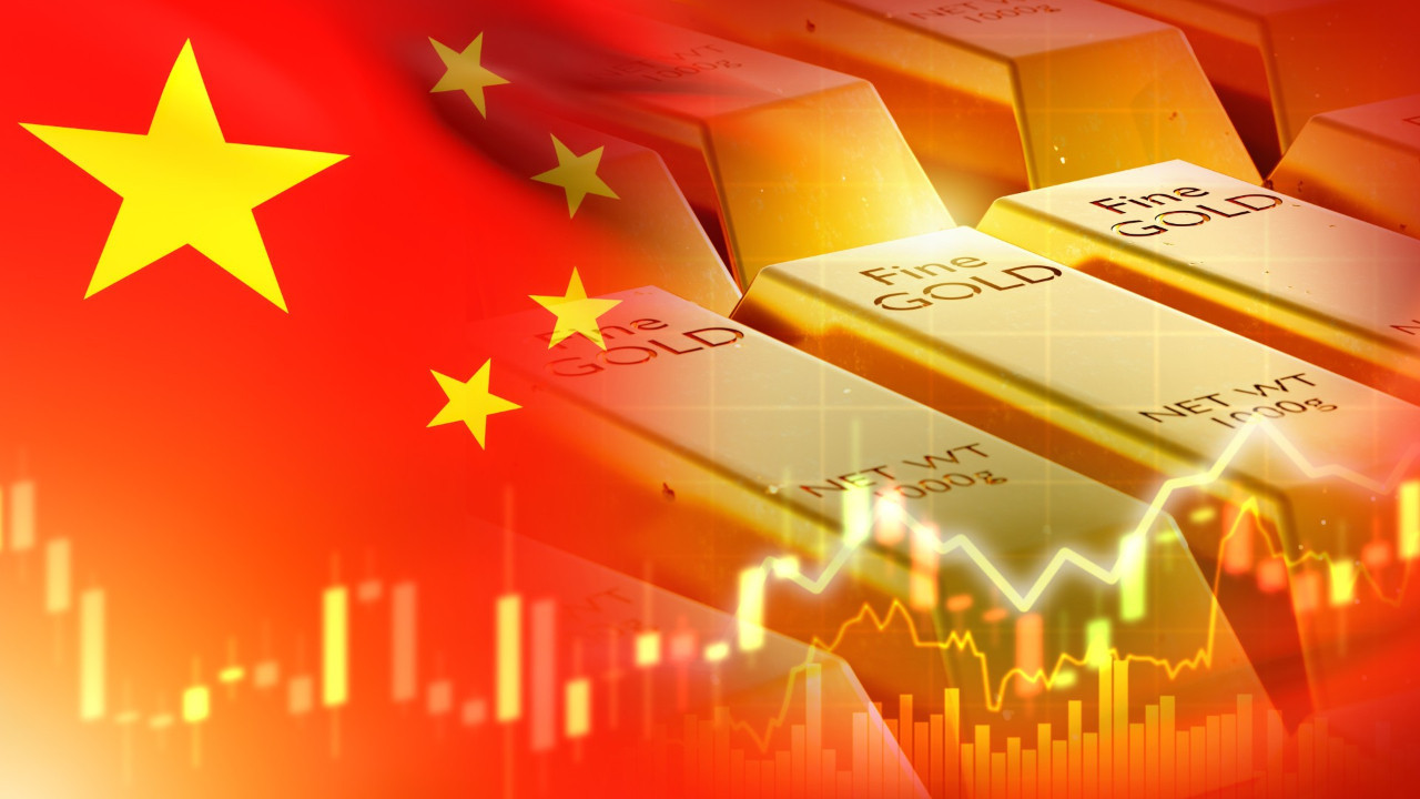 Altında rekor Çin'e yaradı