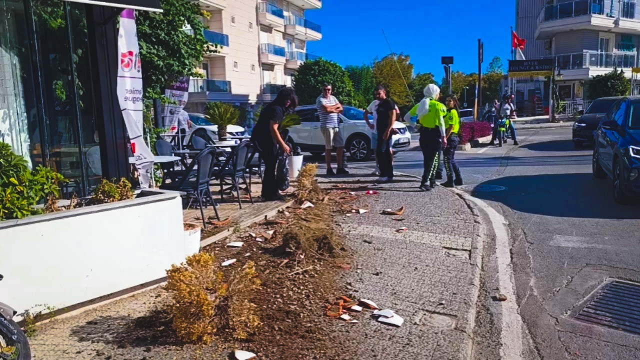 Kaza yaptı, kaçtı