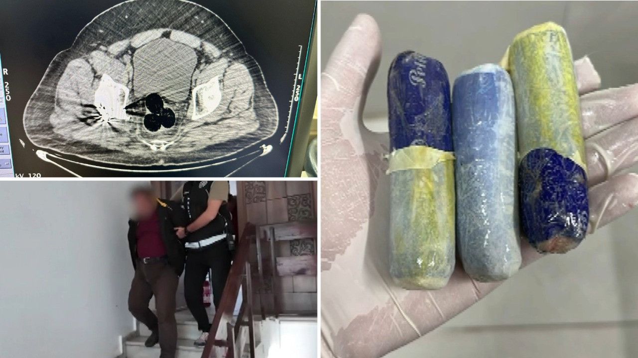 Makatından 130 gram uyuşturucu çıktı