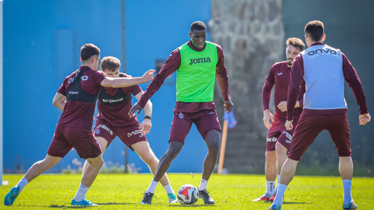 Trabzonspor'da derbi hazırlığı sürüyor