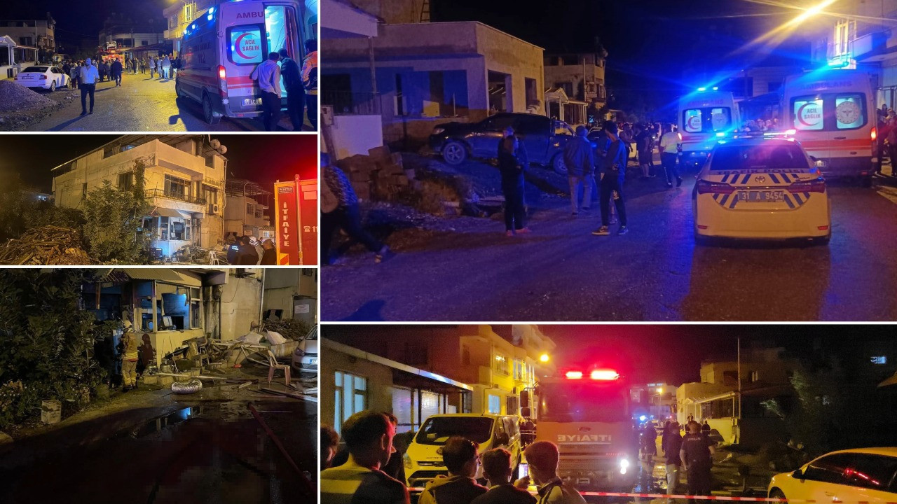 Yangın çıkan fırında tüp patladı: 9 yaralı