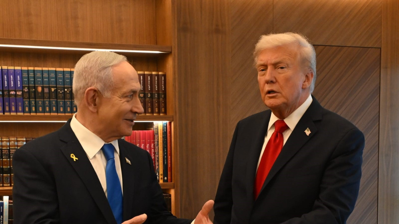 Netanyahu'dan Trump'a altın güvercin