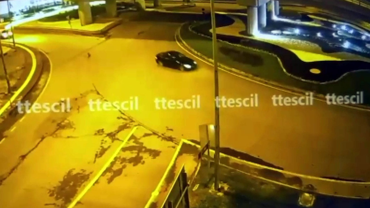 Daha önce ehliyeti iptal edilen sürücü drift yaparken yakalandı