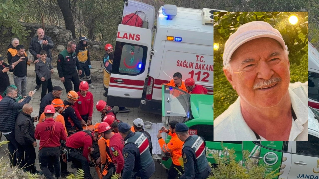Kayıp yaşlı adamı, ayak izlerini taklip ederek buldu